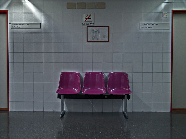 Social Security Wainting Room, by Xosé Castro