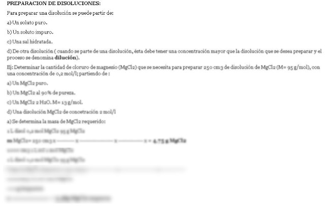 Disolución
