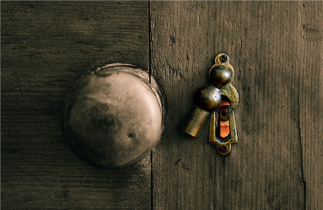 locked door