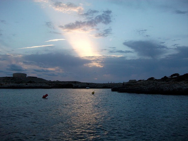 Atardecer en Menorca